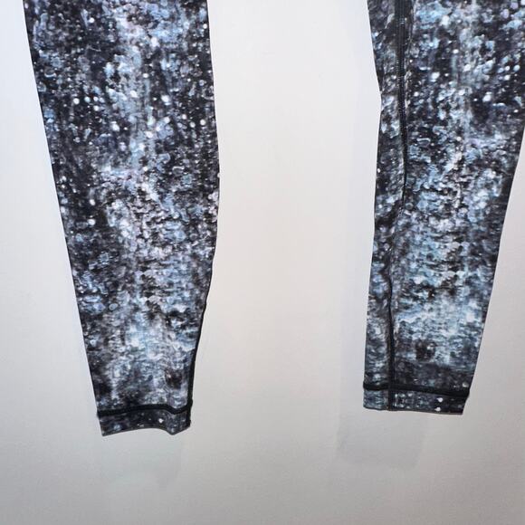 Lululemon Wunder Under Hi-Rise Tight Nulux Effervescence 50g Multi Black Sz 8 - Picture 8 of 9